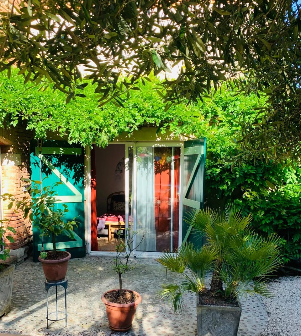 Property building, Patio