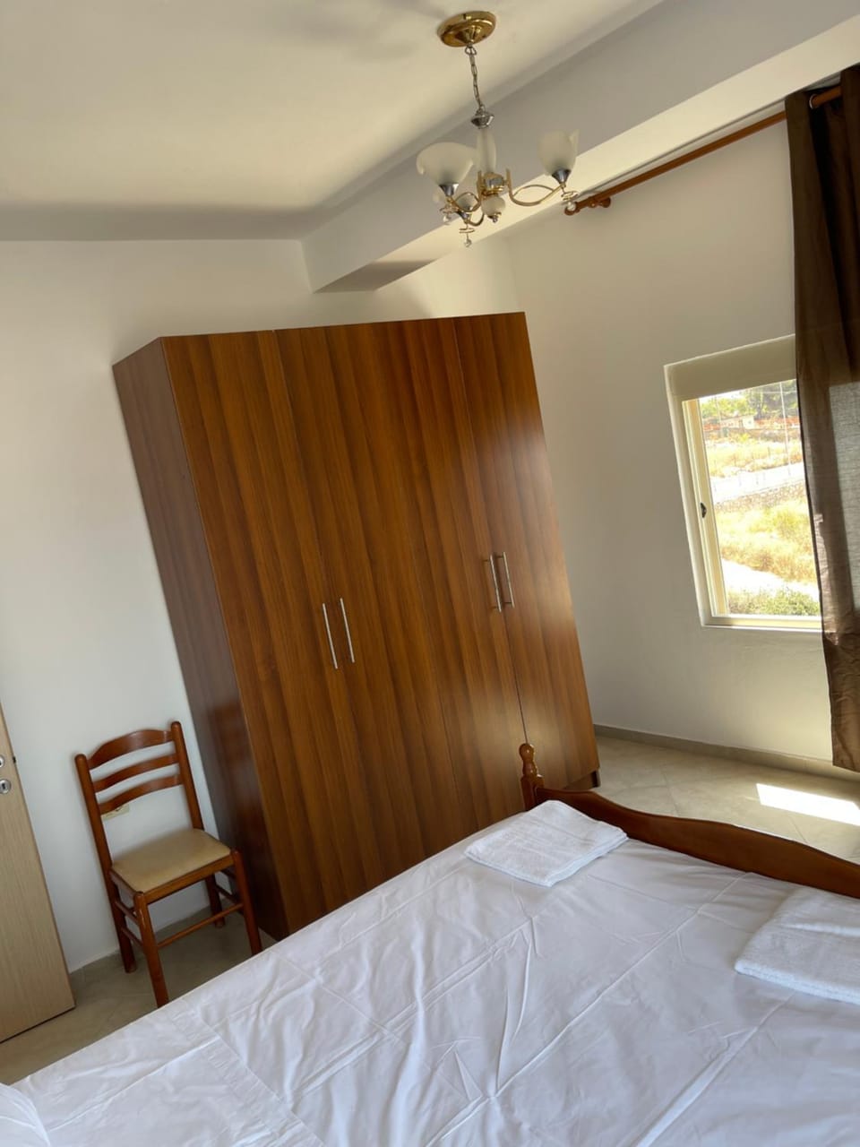 Bed, Photo of the whole room, Bedroom, wardrobe