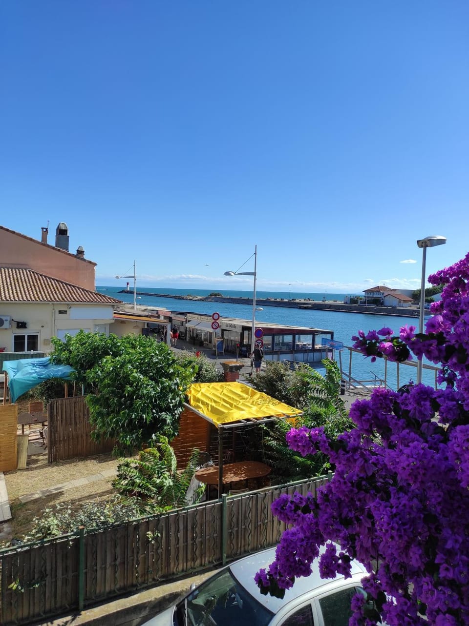 APPART AU GRAU D'AGDE VUE SUR LA MER ET L'HERAULT Apartment in Agde