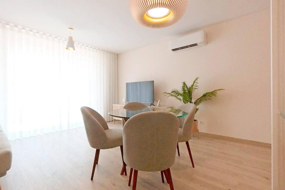 Living room, Dining area, air conditioner