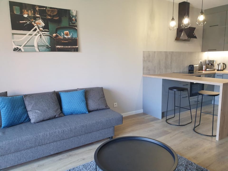 Kitchen or kitchenette, Living room