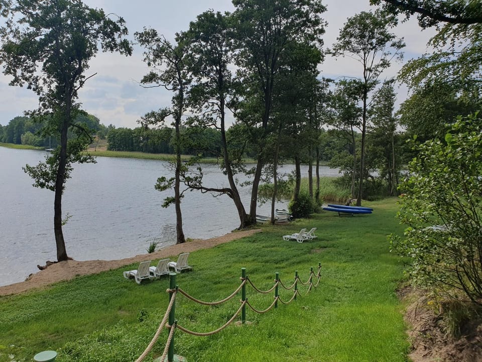 Natural landscape, Canoeing, sunbed