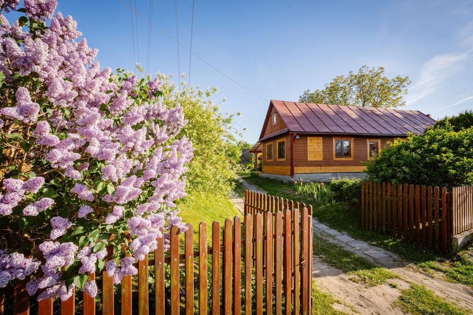 Klejniki77 drewniany dom na wyłączność House in Belarus