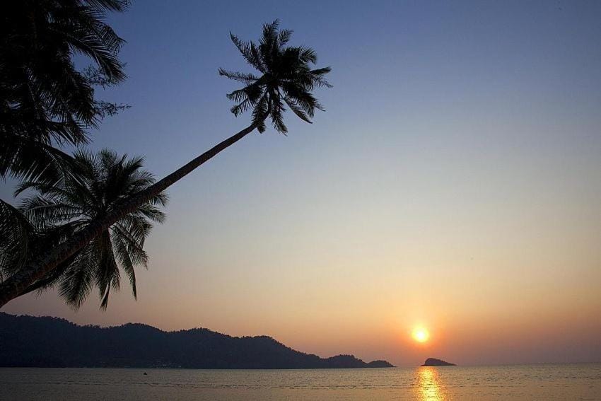 Sea view, Sunset