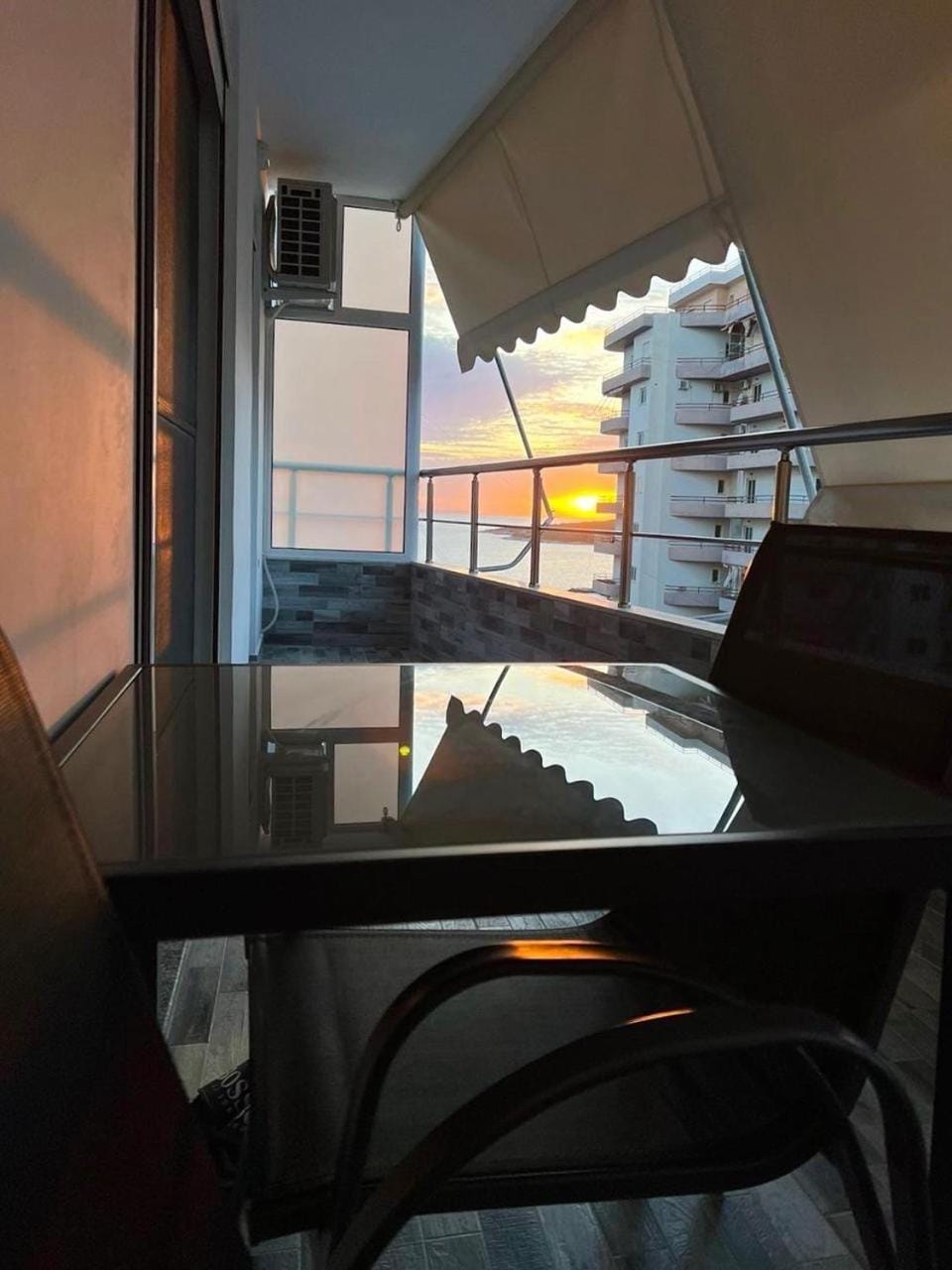 Balcony/Terrace, Sea view, Sunset