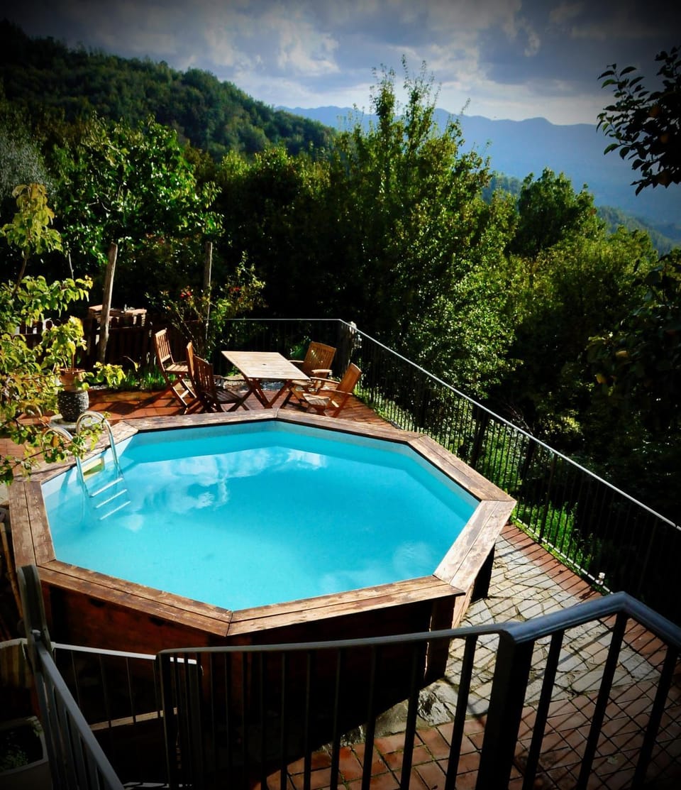 Natural landscape, Garden, Balcony/Terrace, Mountain view, Pool view, Swimming pool, Swimming pool
