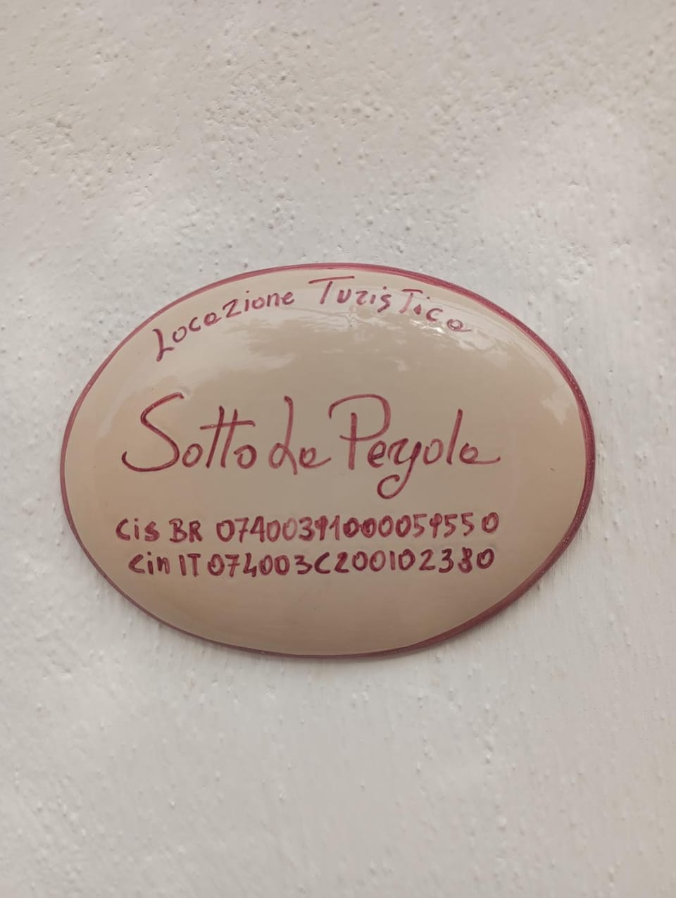 Sotto la pergola Country House in Province of Taranto