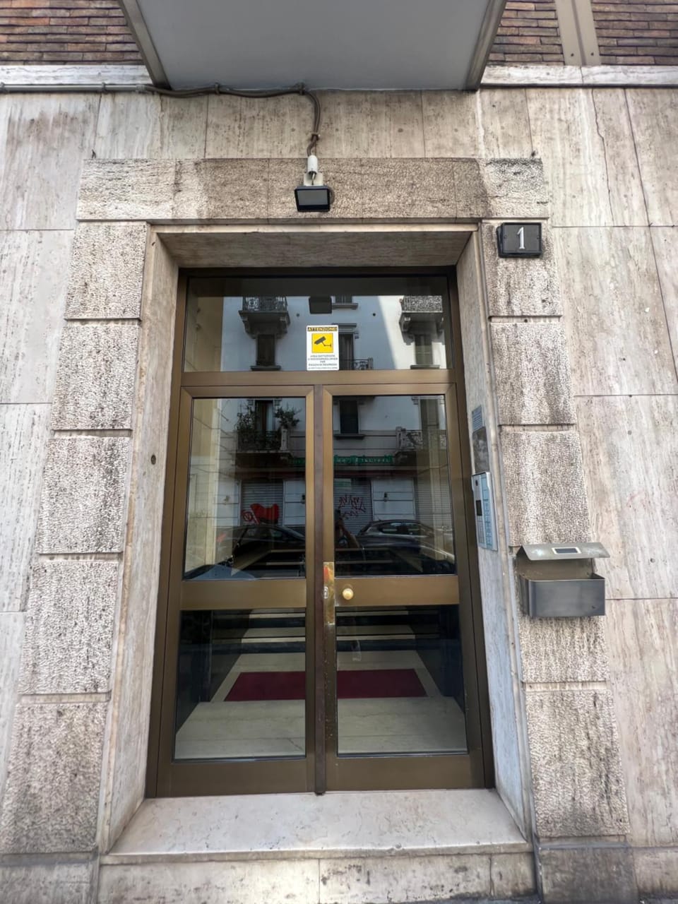 Property building, Facade/entrance