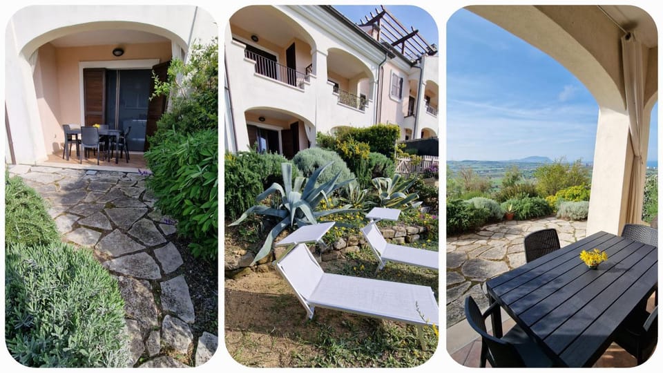 Property building, Patio, Natural landscape, Garden, Garden, View (from property/room), Garden view