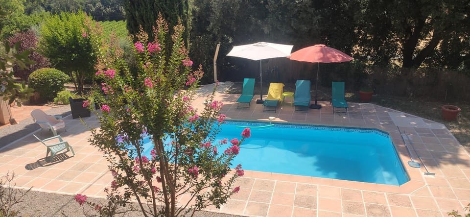 Natural landscape, Garden view, Pool view, Swimming pool, sunbed