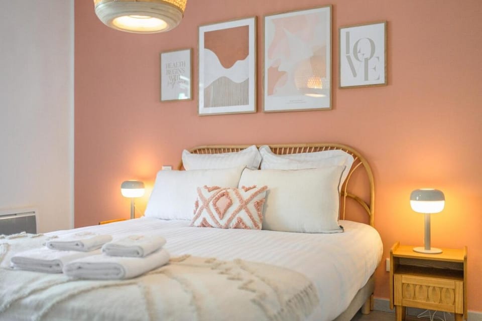 Le COQ Wagner - Garage -AC- Swimming pool Apartment in Menton