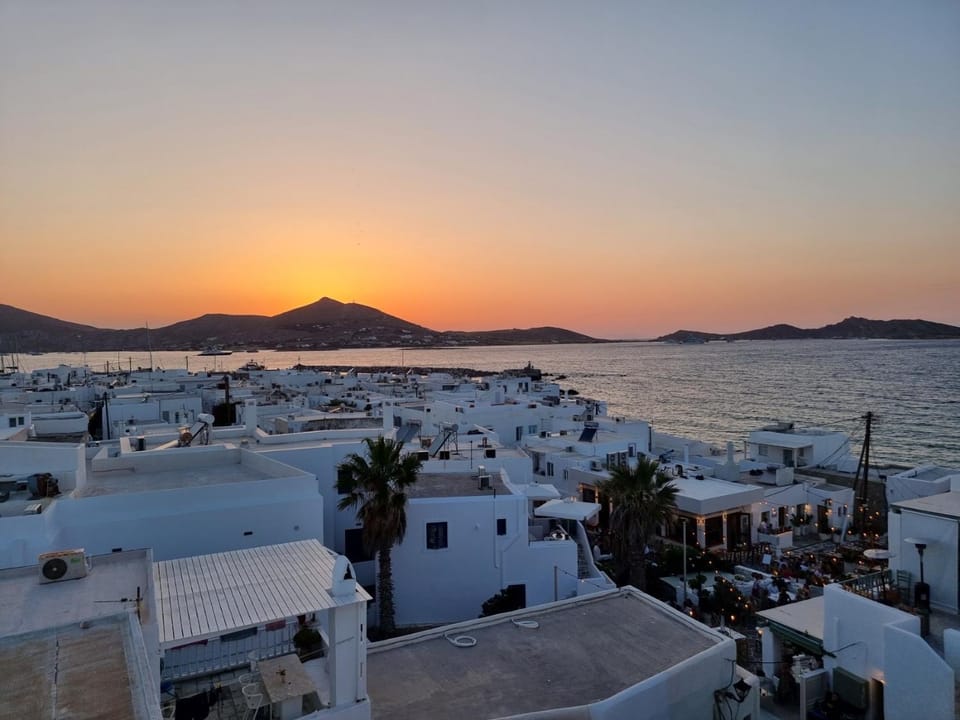 City view, Sea view, Sunset