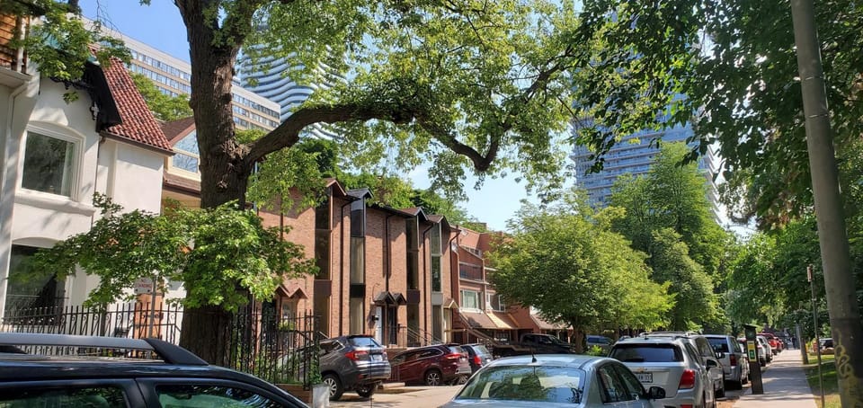 Quiet street view
