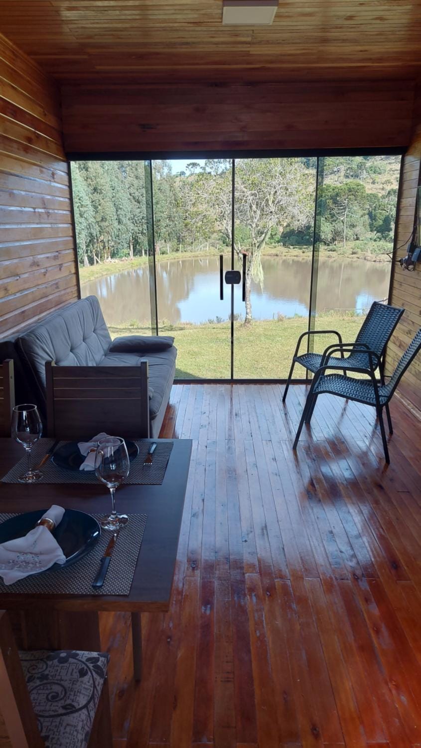 Cabana Entre Lagos House in State of Santa Catarina