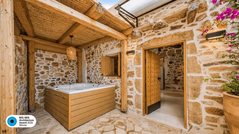 Boutique Cretan house in Old Malia with Jacuzzi House in Malia, Crete