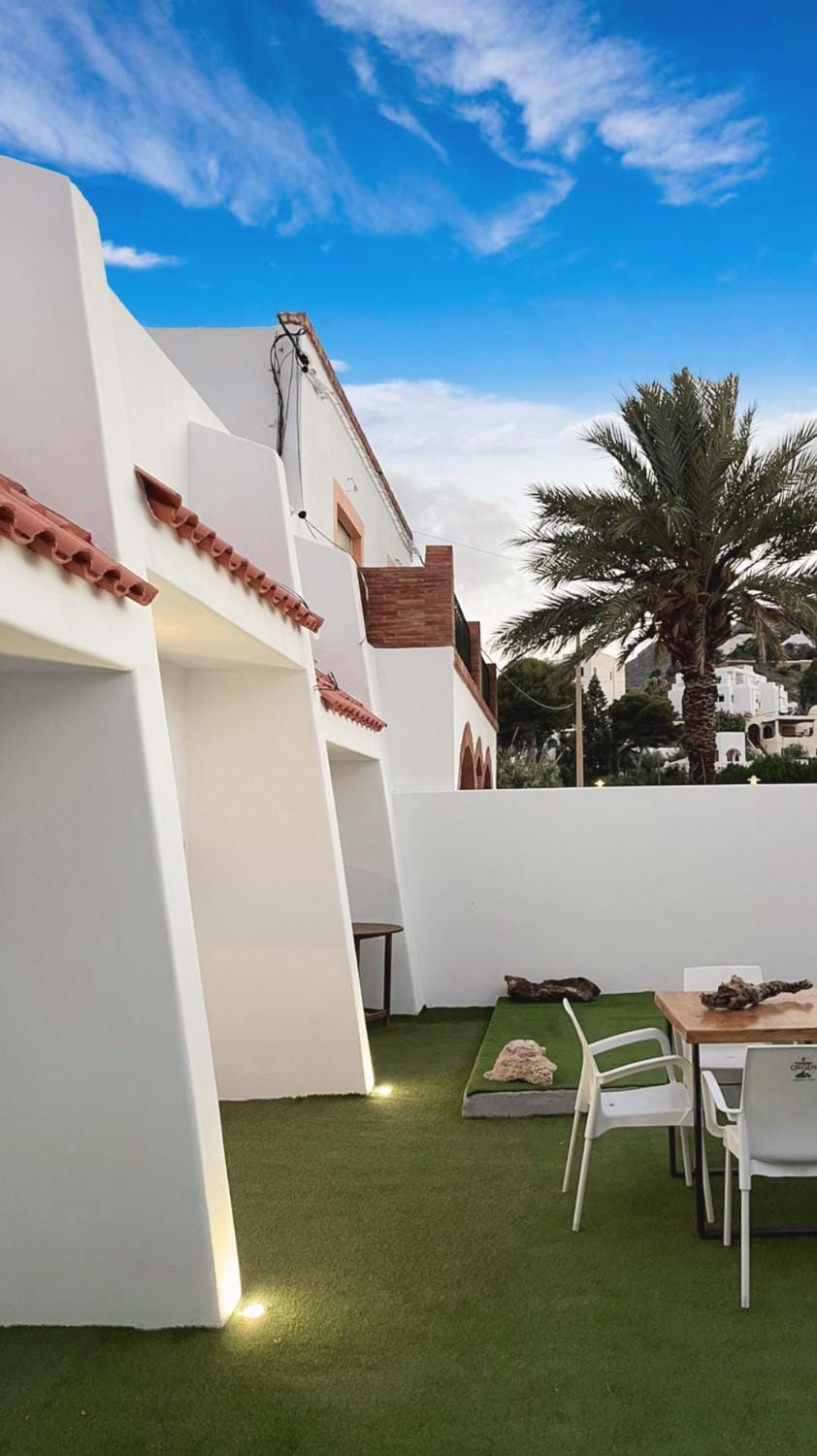 Patio, Facade/entrance, Balcony/Terrace, Quiet street view