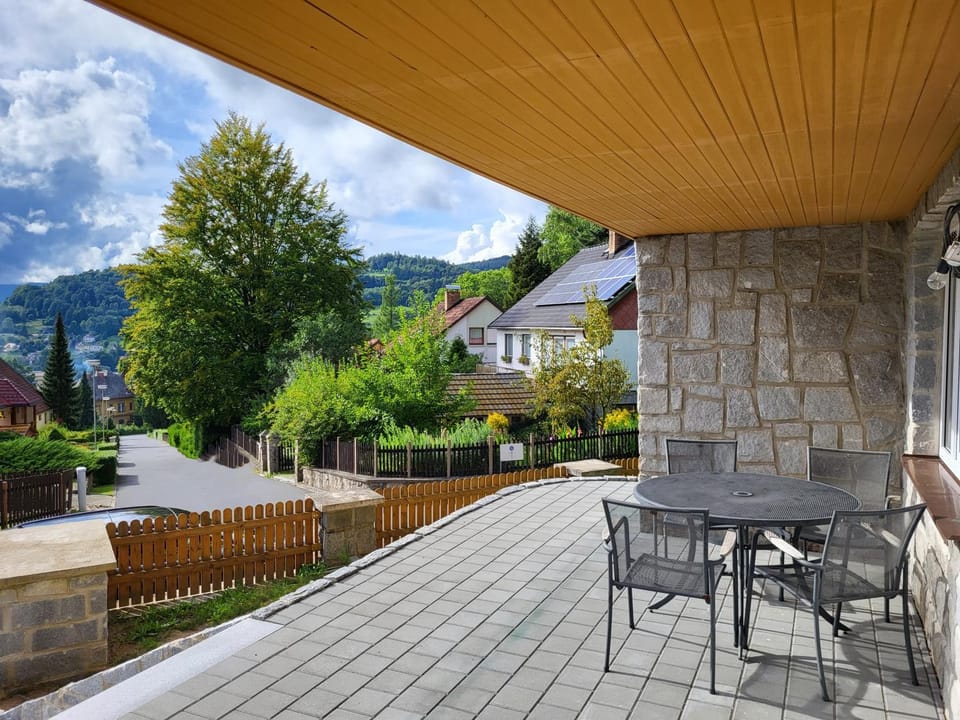 Natural landscape, View (from property/room), Balcony/Terrace, Mountain view
