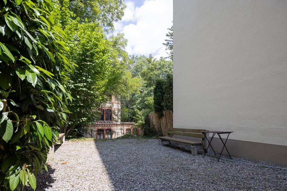 Property building, Spring, Garden, Garden, Garden view