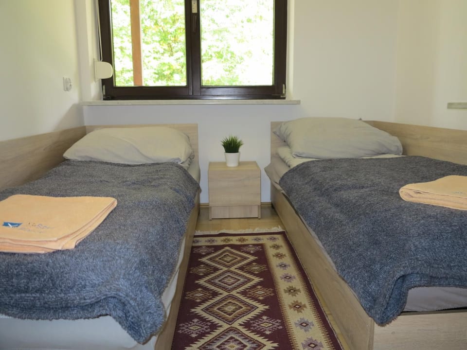 Bed, View (from property/room), towels