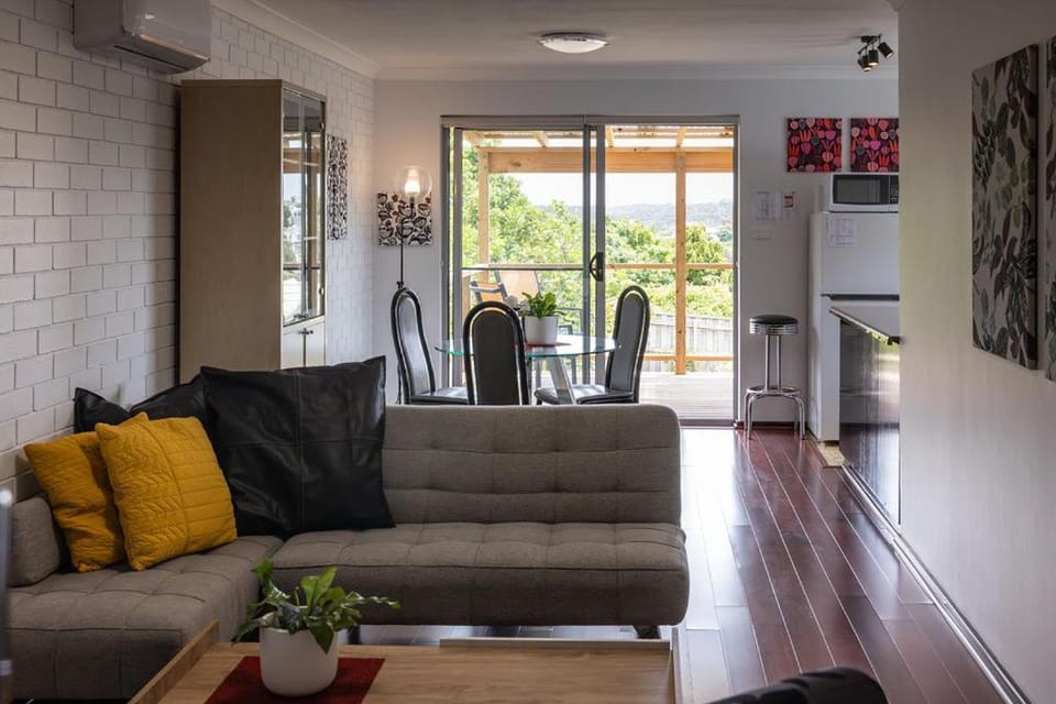 Patio, Living room, Dining area