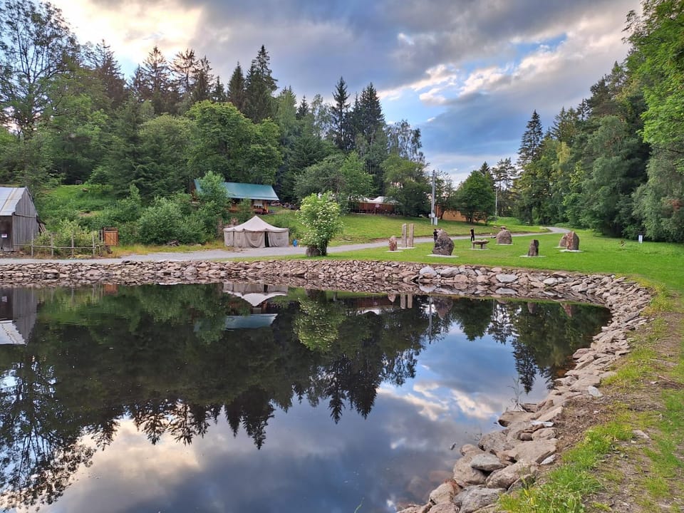 Maringotka Lesní Mlýn Campground/ 
RV Resort in Czechia
