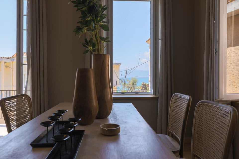 Dining area, Sea view