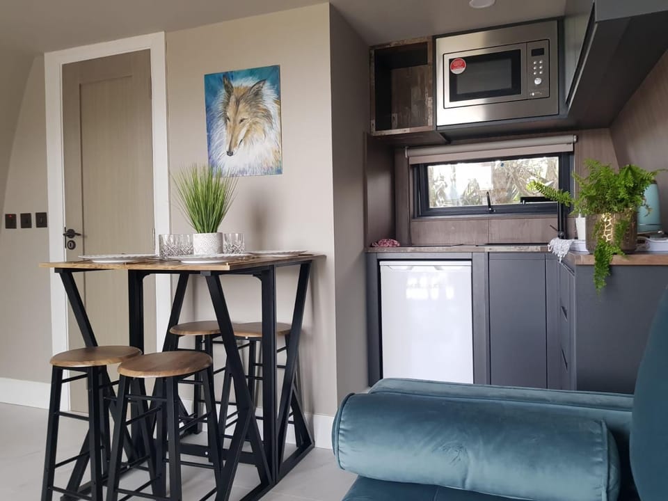 Kitchen or kitchenette, Living room, Dining area, minibar, pet friendly, stove
