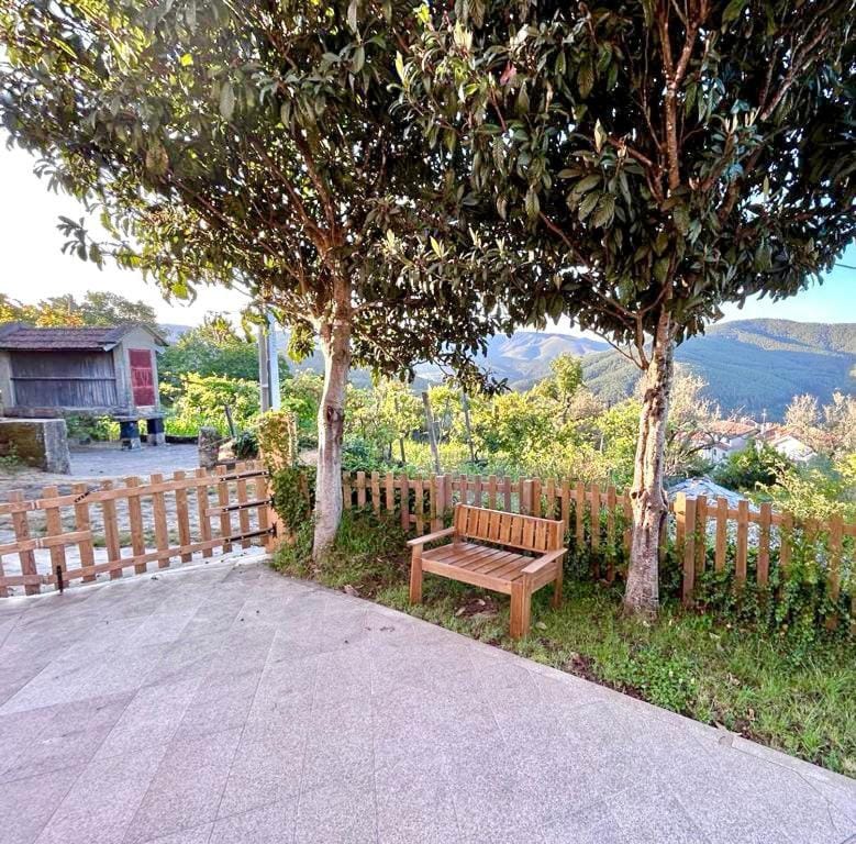 Natural landscape, Garden, Mountain view