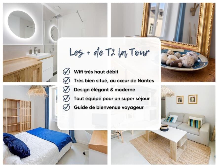 Machines de l'île - Fibre - Netflix - T2 LA TOUR Apartment in Nantes