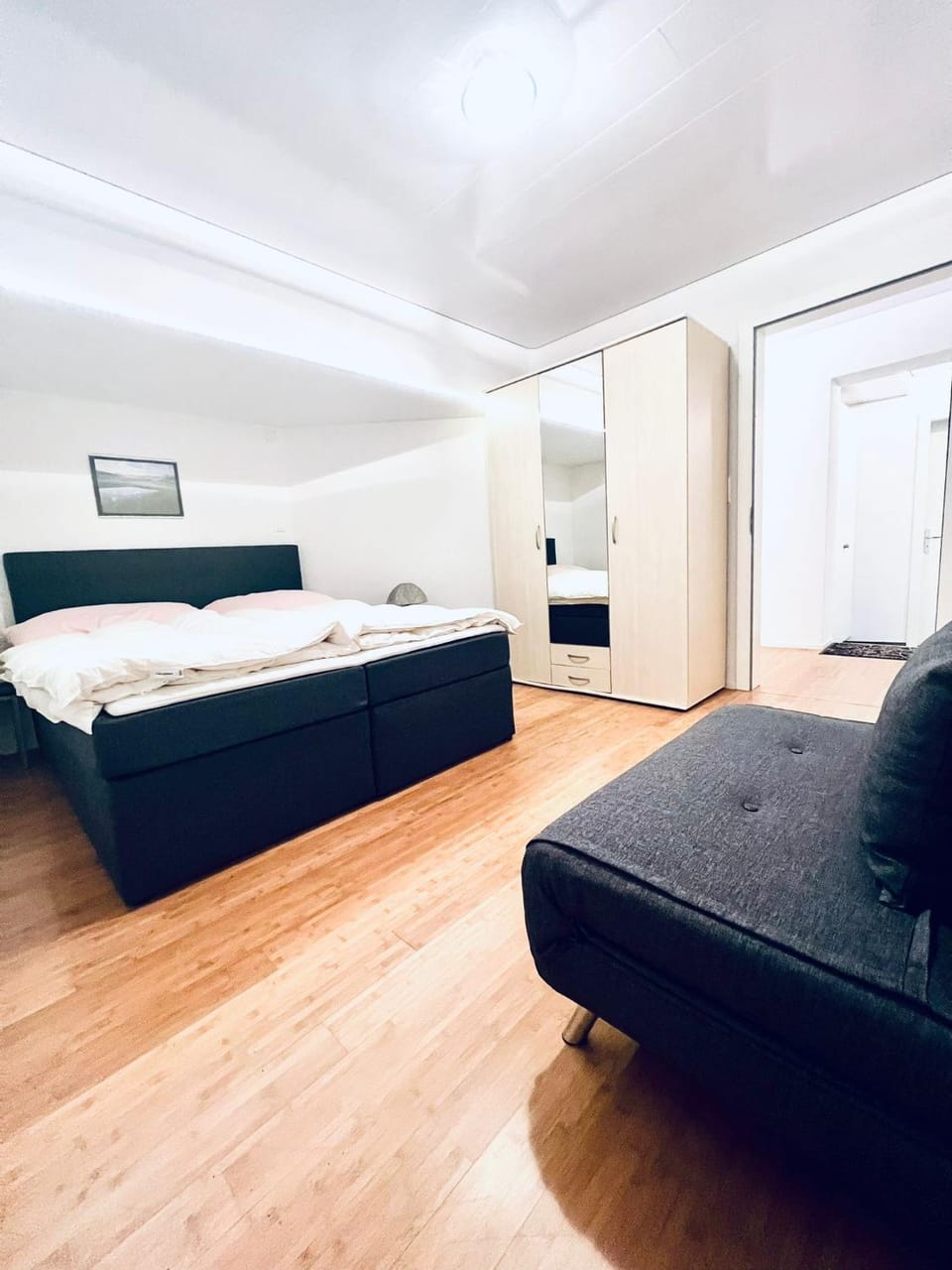 Bed, Bedroom