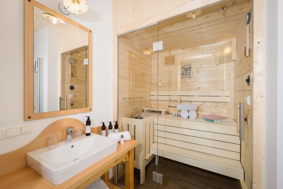 Shower, Sauna, Bathroom