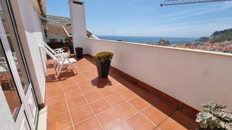Natural landscape, View (from property/room), Balcony/Terrace, Sea view