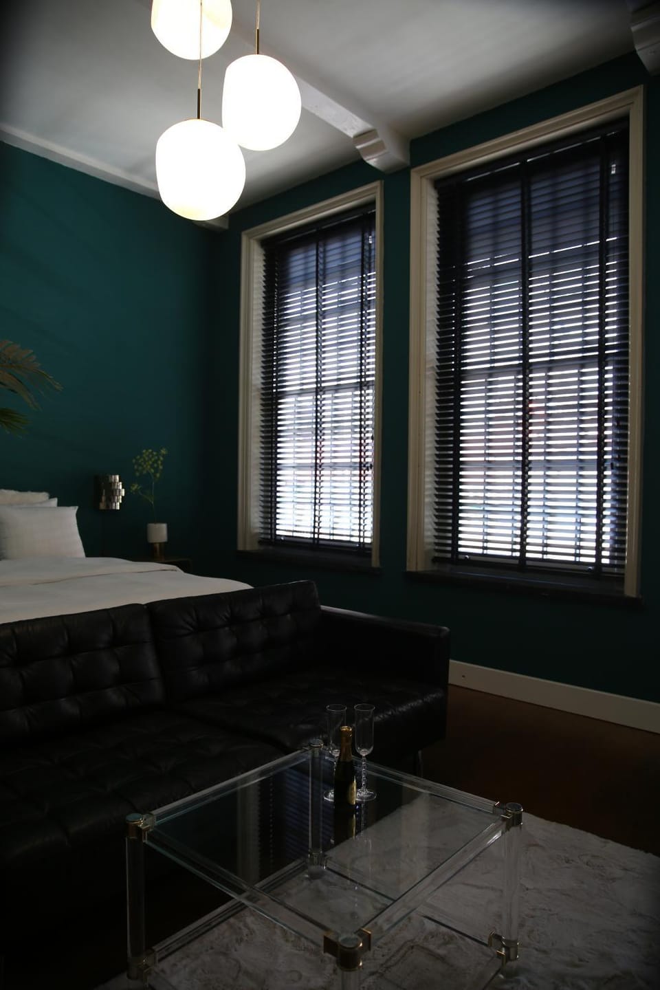 Living room, Bedroom