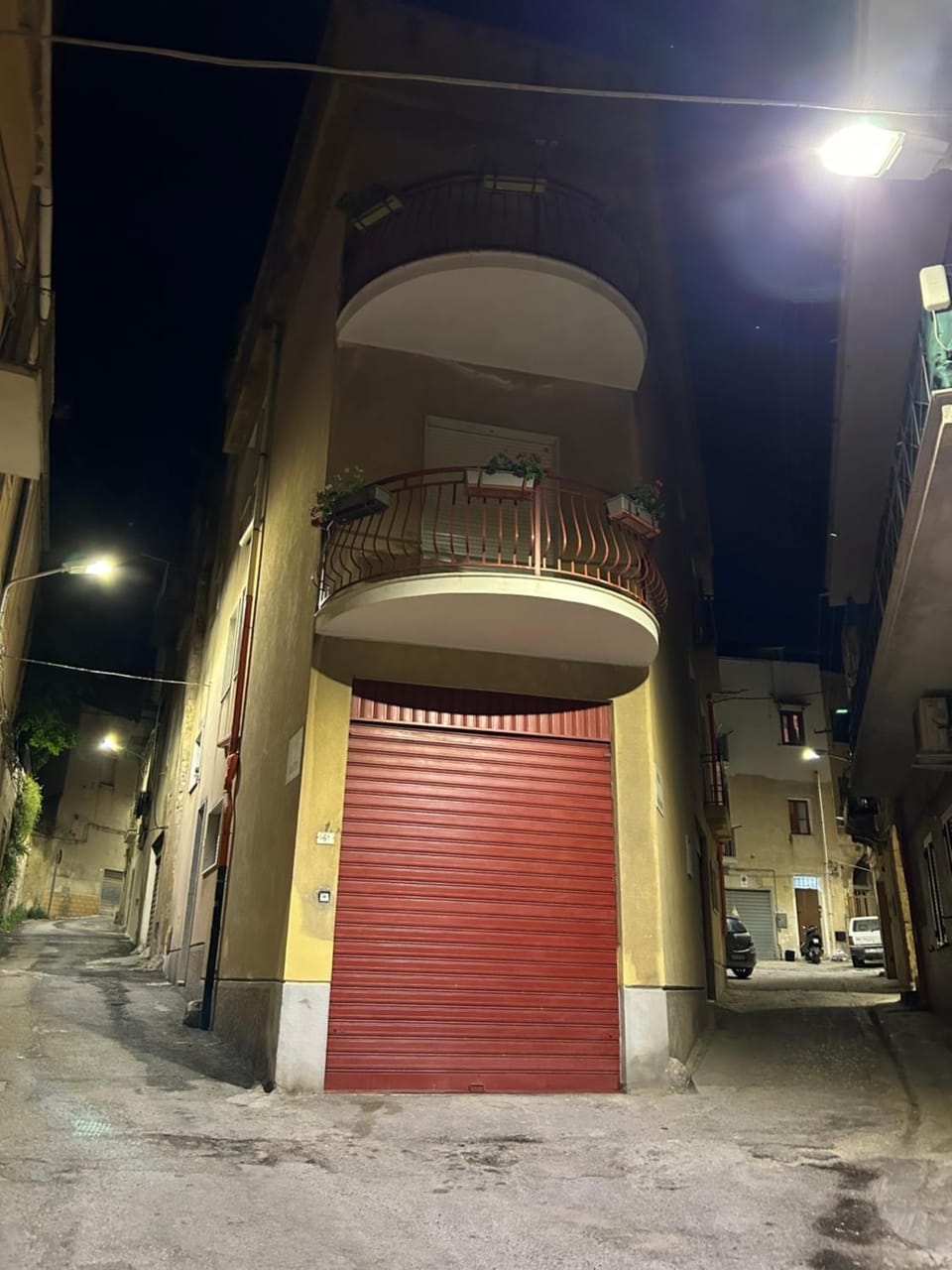 Quiet street view