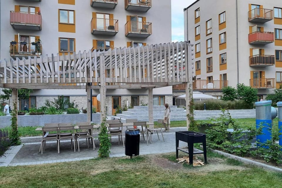 BBQ facilities, Children play ground, Garden