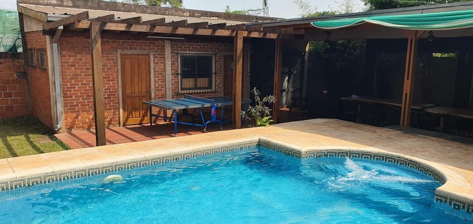 Patio, Day, Pool view, Swimming pool