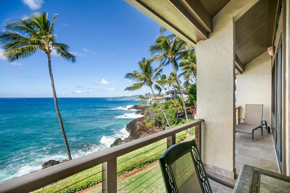 Patio, Sea view