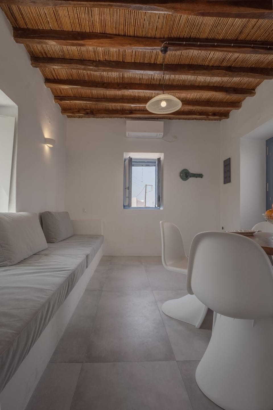 Traditional White House House in Paros, Greece