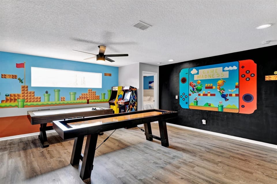 Feel the magic in this huge 7BR Disney Villa! w Theater Arcade Pool Spa House in Four Corners