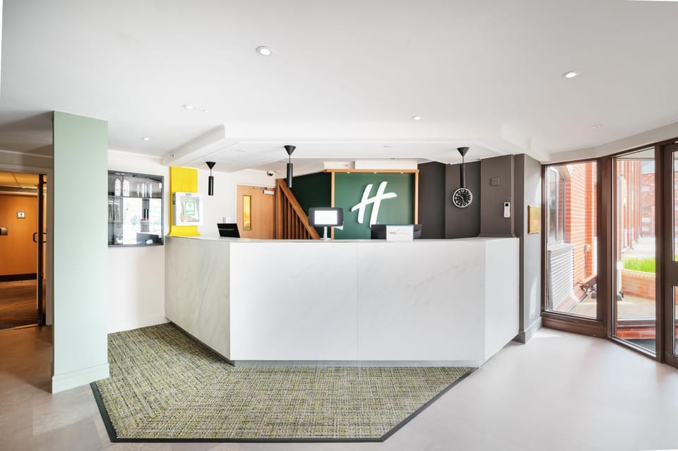 Facade/entrance, Property logo or sign, Lobby or reception