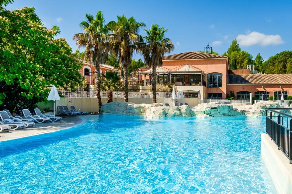 Property building, Living room, Swimming pool