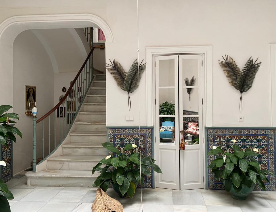 Patio, Lobby or reception