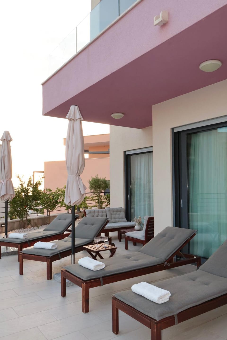 Balcony/Terrace, Seating area, sunbed
