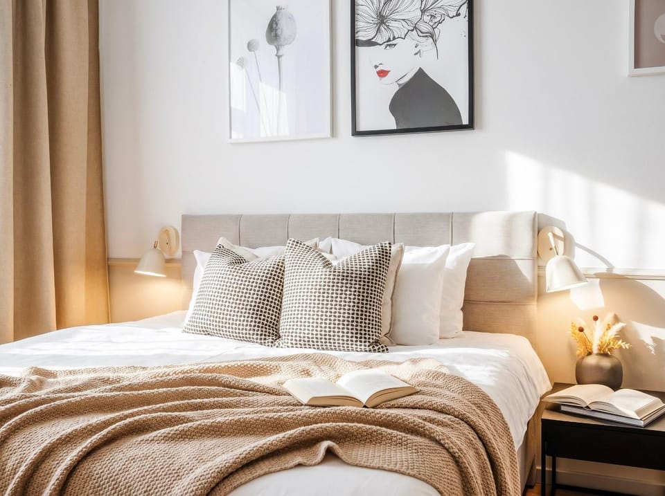 Bed, Bedroom