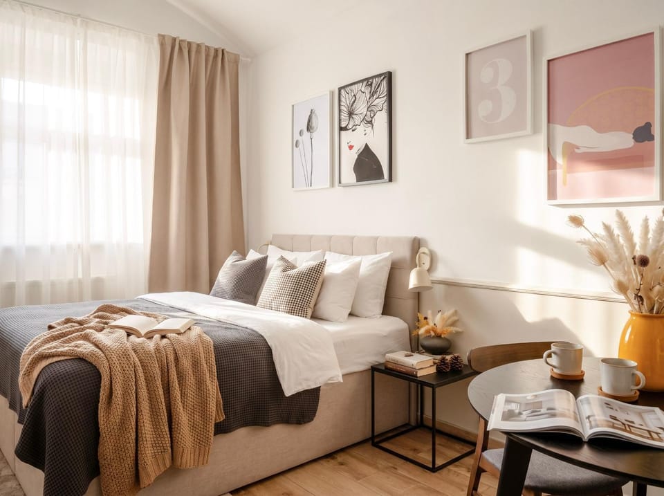 Bed, Bedroom