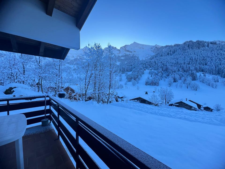 Natural landscape, Winter, Mountain view