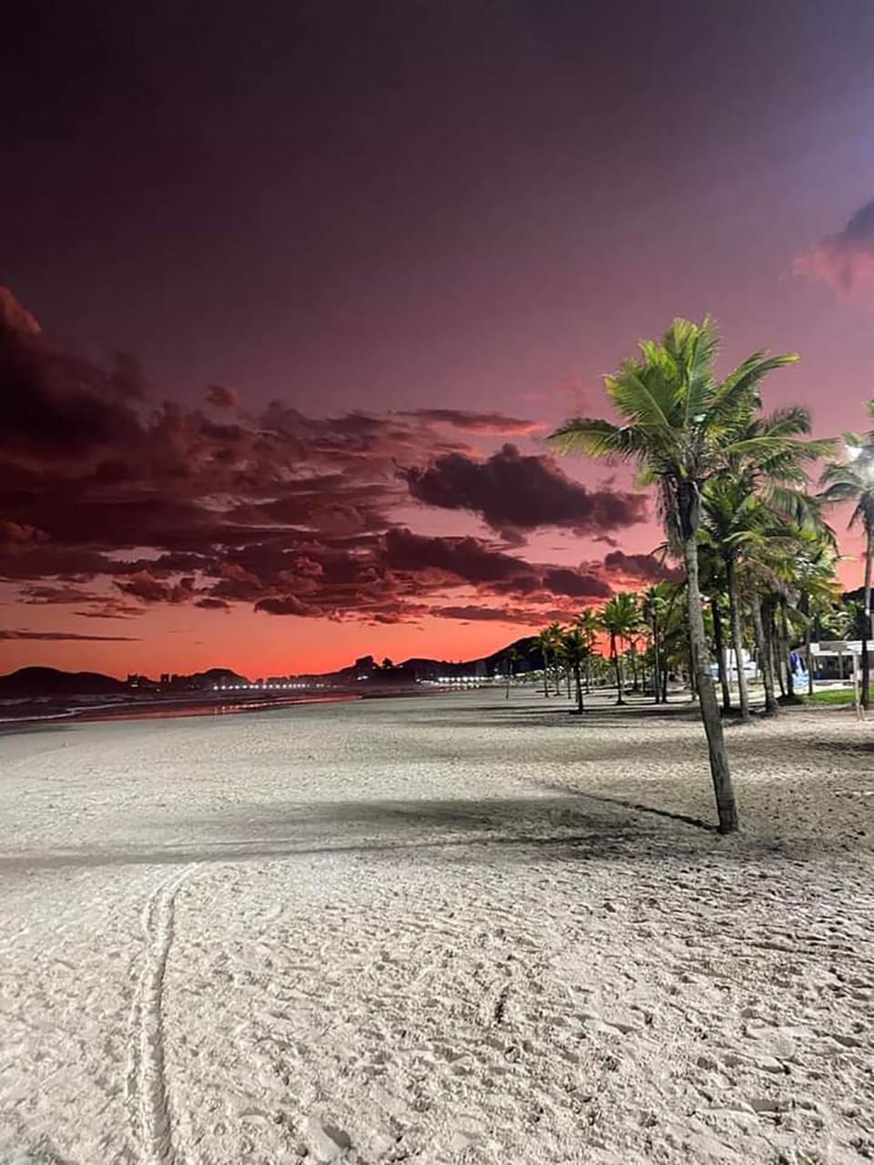 Natural landscape, Beach, Sea view, Sunset