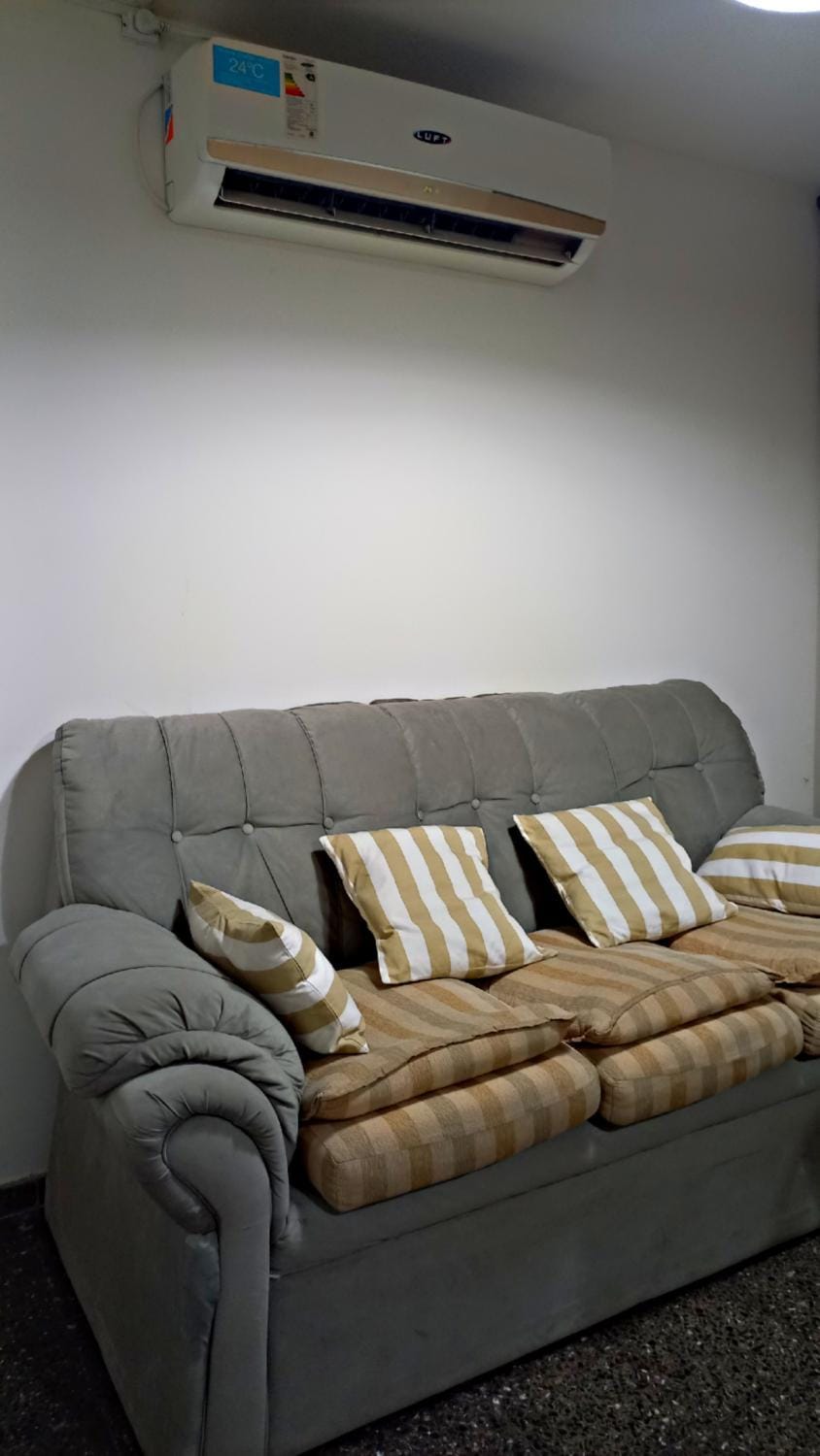 Living room, air conditioner