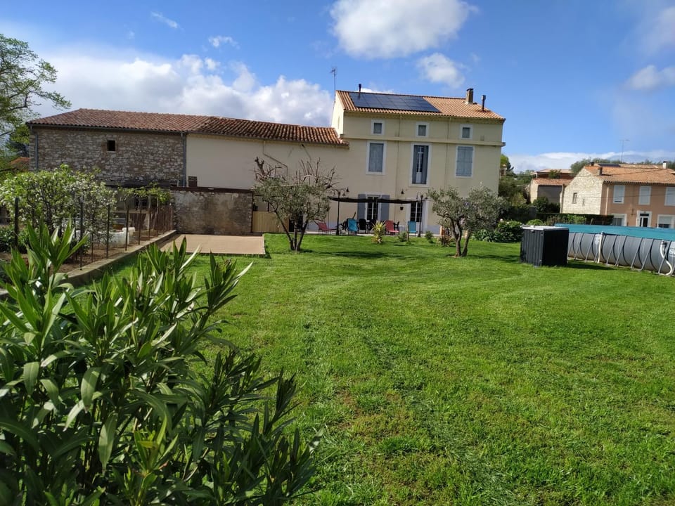 Property building, Garden view