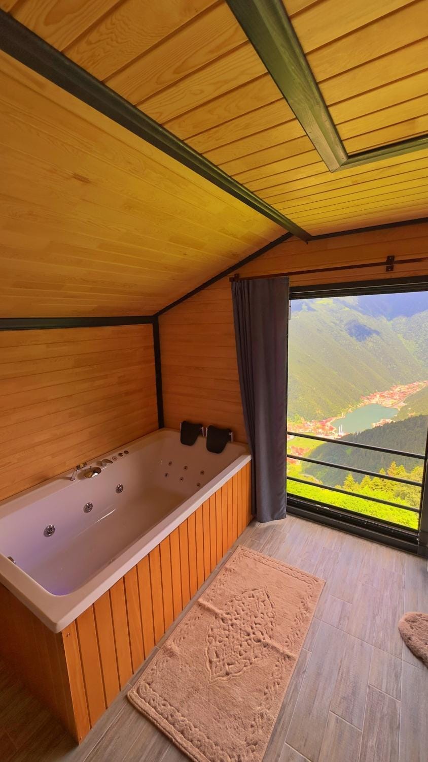 Natural landscape, Bathroom, Bedroom, Mountain view, Bath